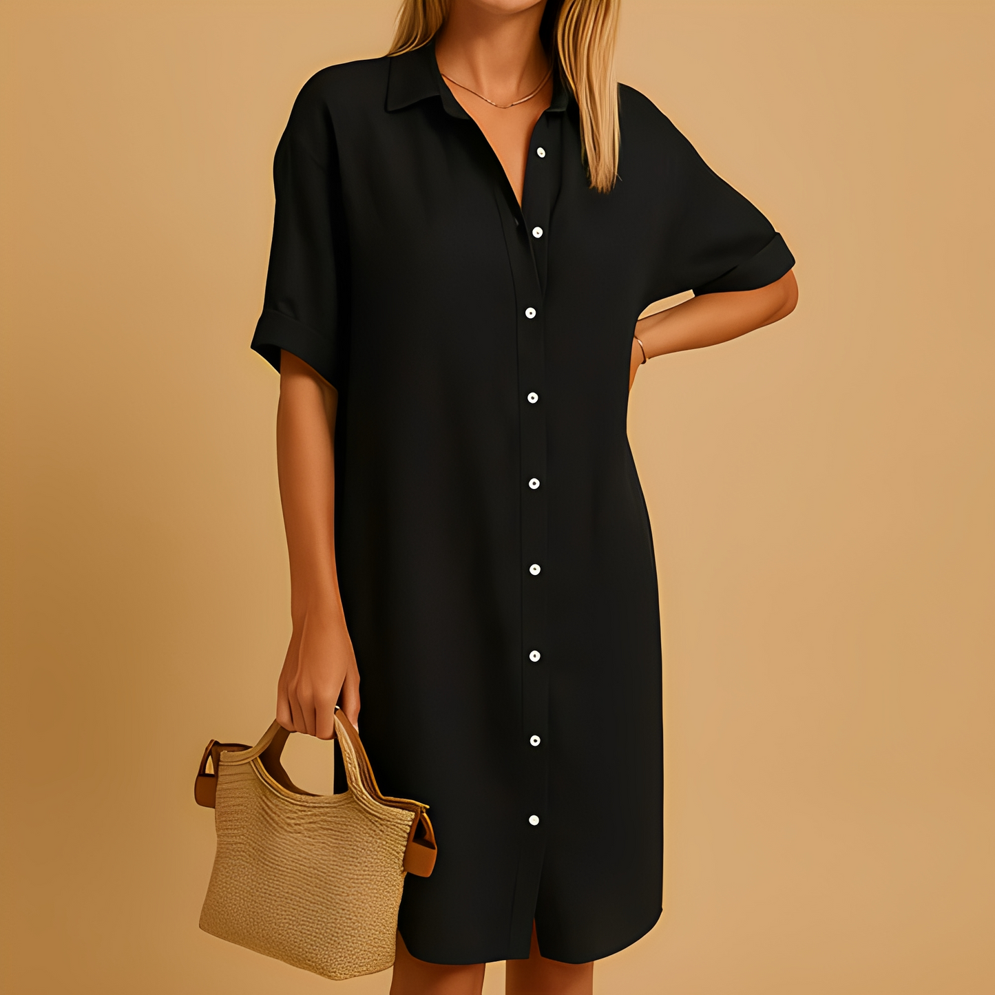 Aljene - Stylowa i wygodna sukienka dla kobiet