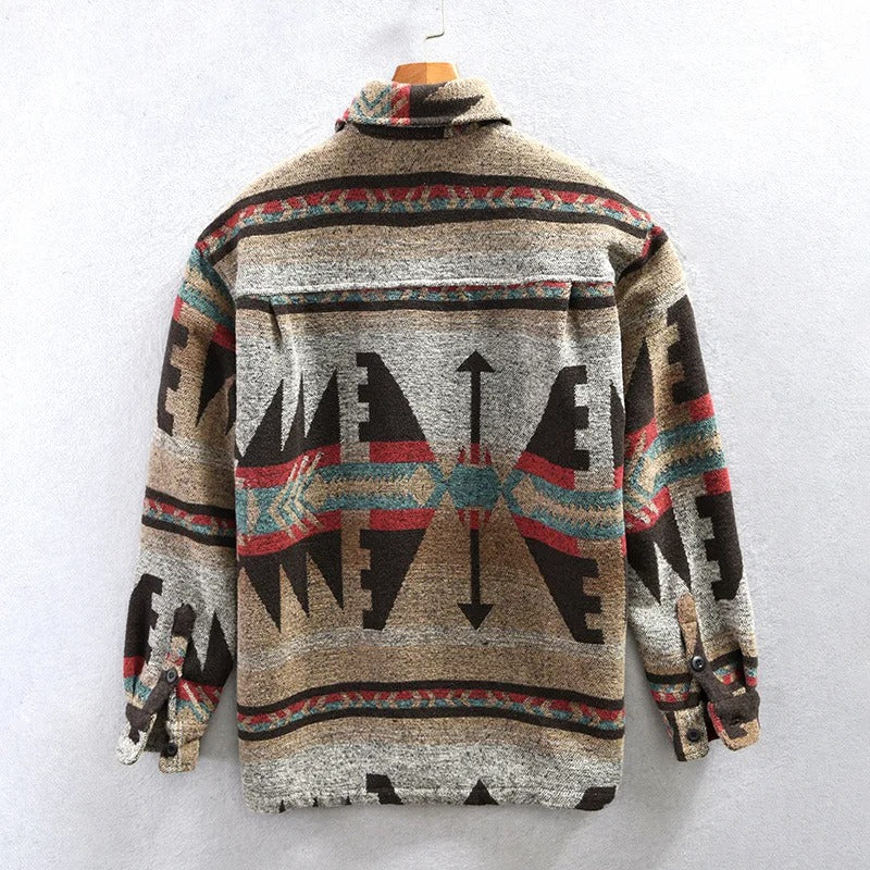 Billy - Flanelowa koszula w stylu retro dla mężczyzn