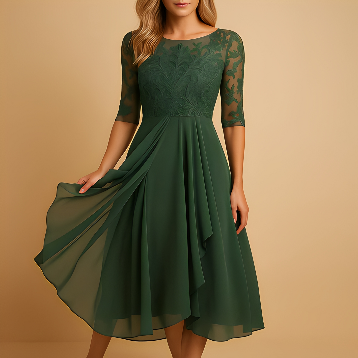 Aleka - Stylowa i elegancka sukienka damska