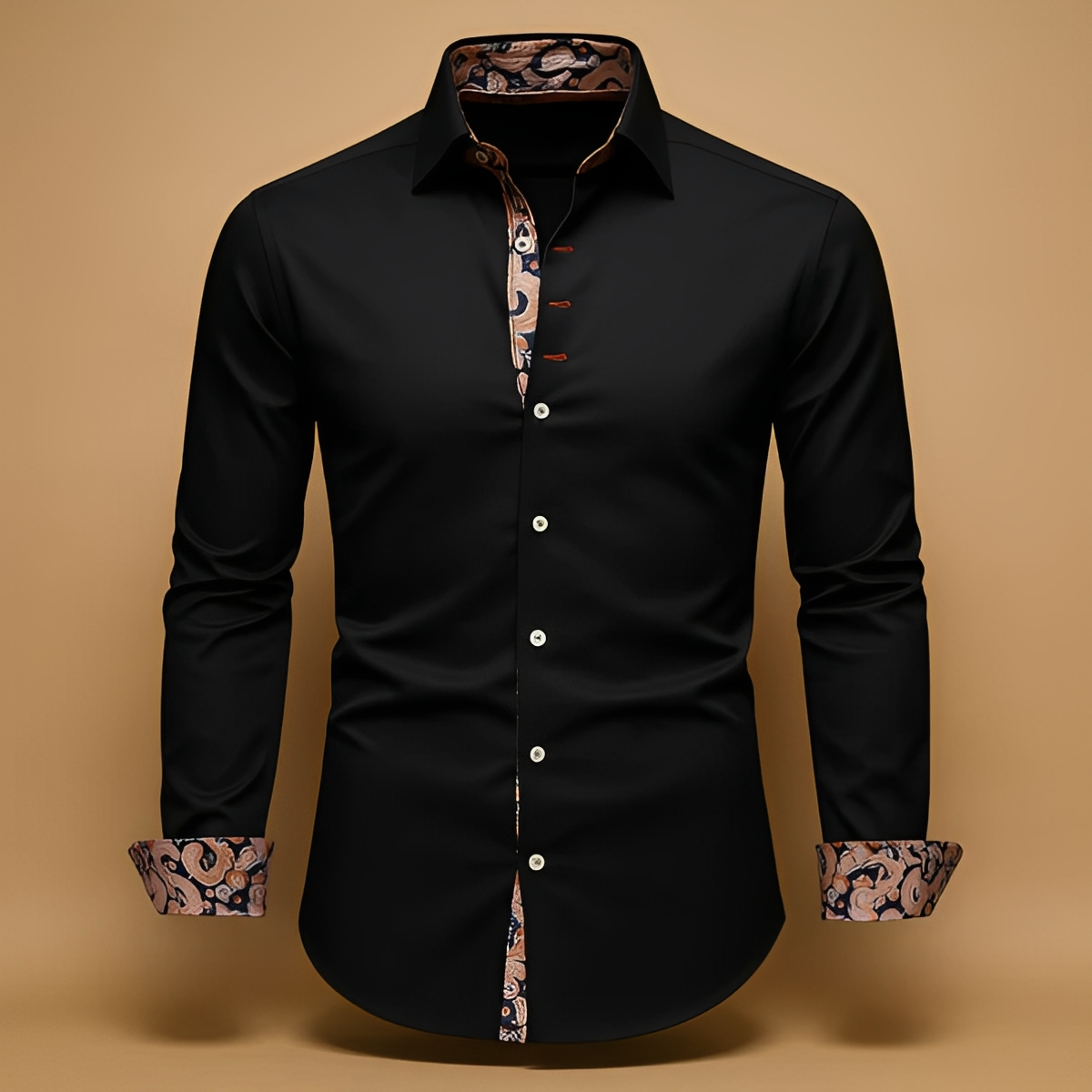 Arnolde - Męska klasyczna koszula z długim rękawem