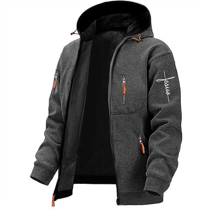 Arthur - Luźny męski hoodie z grafiką