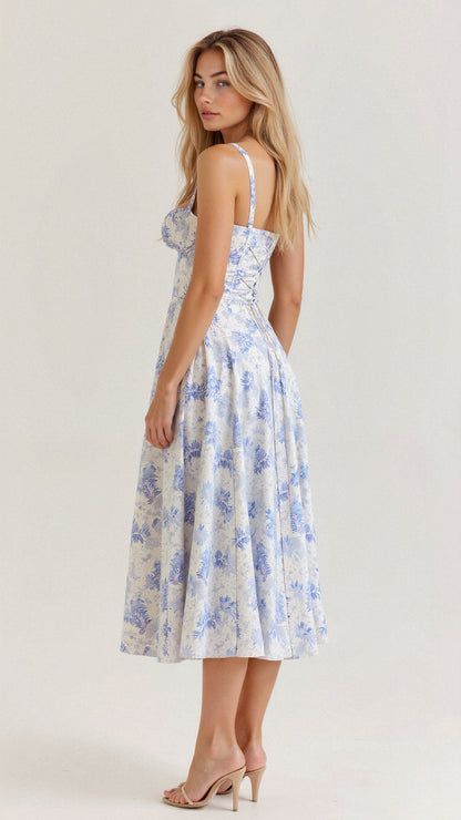 Olenna - Sukienka Taliowana Damska, Elegancka & Figurbetonowana
