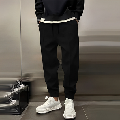 Juller - Męskie luźne spodnie casualowe