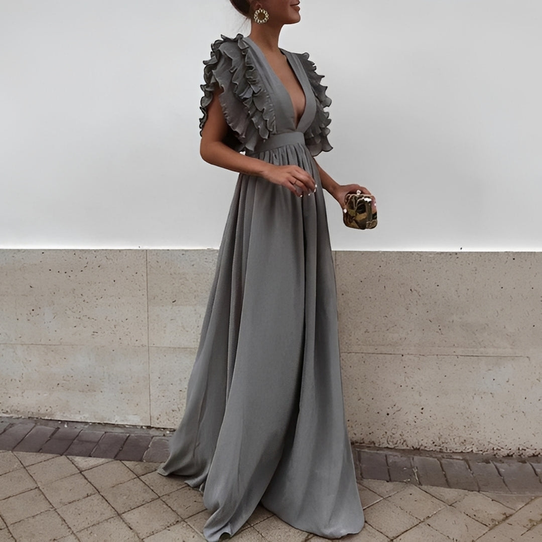 Jessu - Modne długie sukienki dla kobiet