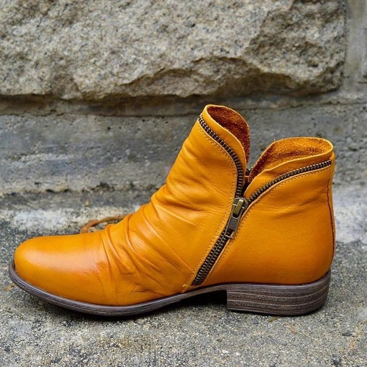 Hina - Modne Damskie Skórzane Buty