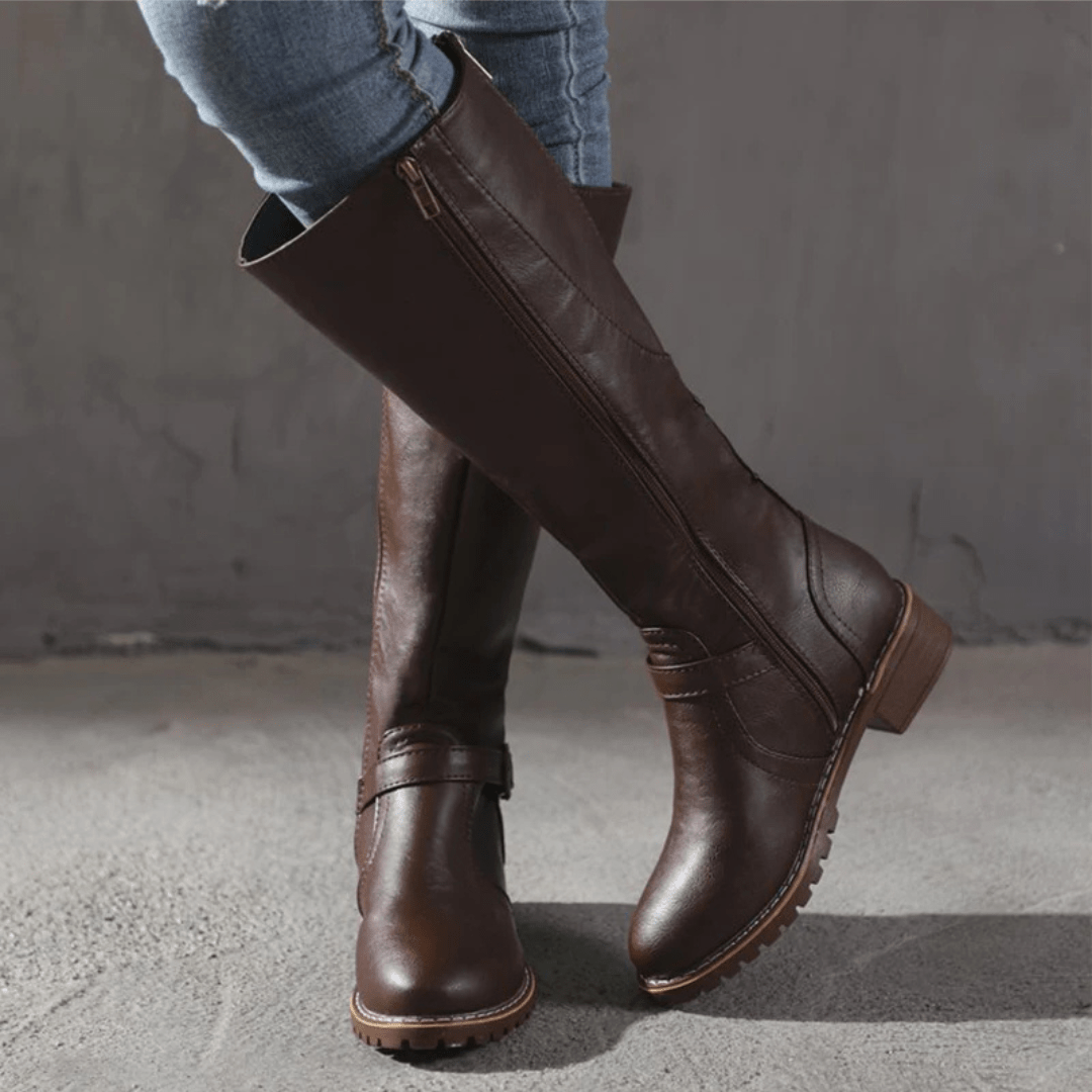 Chelsie - Modne retro buty dla pań