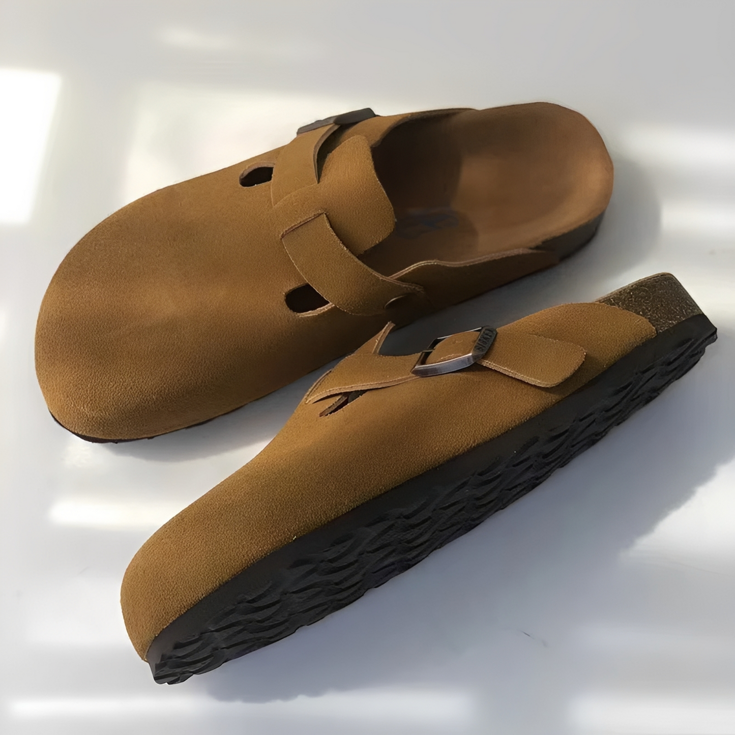 Kristelle - Komfortowe damskie sandały skórzane